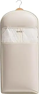 [Generic] Self-Compressing Zipper Garment Bag, Space-Saving Hanging Closet Organizer, Closet Organizer for Home, Travel, Wedding, Dustproof Bag for Down Jacket, Coat, Overall, Garment Storage, Compression Pouch