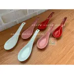 【珮珮雜貨舖】全新《LE CREUSET》陶瓷中式湯匙 一組2入 新采和風系列 雪花白 薔薇粉 櫻桃紅 三色可選