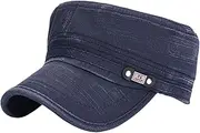 [AZIDWERYQ] flat cap for men,Newsboy Hats for Men Flat Cap Cotton Adjustable Breathable Driving Hunting Hat newsboy hat