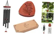 Memorial Wind Chimes Sympathy Gifts for Loss of Daughter Rememberance in