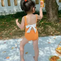在飛比找ETMall東森購物網優惠-夏天暑假連體小兒童露背可愛泳裝