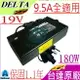 微星 變壓器-MSI 充電器 19V，9.5A，180W，GT60，GT70，GX780DX，MS-1762，ADP-180EB D，ADP-180NB BC，GS43VR，GS43，GS43V，ADP-180MB，957-16F21P-104，0A001-00260000，04-266005910，04G266009420，04G266009430，90-NKTPW500T