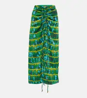 [Altuzarra] Altuzarra Safia embellished maxi skirt AU 12 green