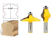 Classical Handrail Router Bit Set - 1/2" Shank - Yonico 18225