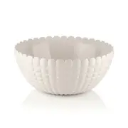 Guzzini Tiffany Plastic 25cm/3L Food/Salad Soup Bowl Meal Container Large White
