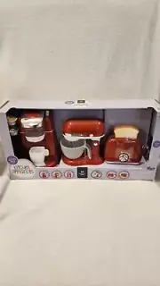 Member's Mark Kitchen Appliance Playset for Kids - Red