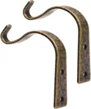 Merryshop Iron Wall Hooks Metal Heavy Duty Plant Hanger Bracket Coat Hook Dec...