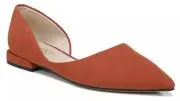 Franco Sarto Women's Neiman Ballet Flat Red 9M