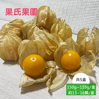 在飛比找PChome24h購物優惠-預購【果氏果園】彰化日本品種鮮採黃金莓x5盒(約150~15
