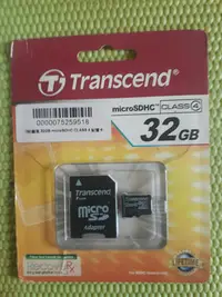 在飛比找Yahoo!奇摩拍賣優惠-Transcend 創見32gb