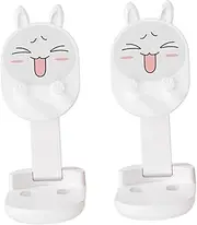 KOCKSHION 2Pcs Multi Angle Mobile Phone Stand Practical Cellphone Holder for Home Office Slip Design for Vertical Horizontal Viewing for Streaming Watching Movies