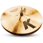 ZILDJIAN K0942 13" K CUSTOM DARK HI HAT BOTTOM DRUMSET CAST BRONZE CYMBAL NEW