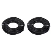 16AWG Gauge Stranded Hook-Up Wire PVC Tinned Copper Wire 30m/100ft Black