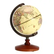 Vintage Desktop Table Rotating Earth World Map Globe Antique Geography Home Decor Gift