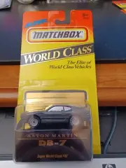 Matchbox World Class Aston Martin Db7 007 edition James Bond