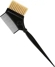 Salon Hair Color Hair Dye Brush Comb -Sided Hair Dyeing Hair Bl Brush Hair Dye Brush Applicator Black