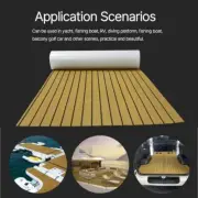 EVA Foam Decking Sheet Adhesive Marine Boats Flooring Brushed Marine Carpet