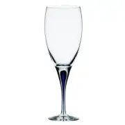 Orrefors Intermezzo Blue 8.4 Ounce Claret, Glass, Blue