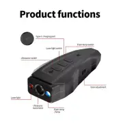Ultrasonic Anti Bark Control Stop Barking Pet Dog Training Repeller Devices Blac