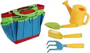 1Set Gardening Tools Outdoor Planting Kit for Mini Shovels and Rake for Boys and Encourages Fine Motor Skills and Hands Gardening Fun