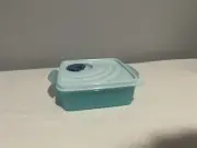 Tupperware Square Microwave Container with Vent Lid New