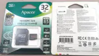 在飛比找Yahoo!奇摩拍賣優惠-Apacer宇瞻 32G 32GB MicroSDHC UH