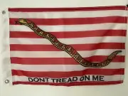 12x18 12"x18" Don't Tread on Me Jack Navy Car Boat Super Polyester Flag1