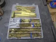 Large Variety Lot Brass Aluminum Tube Flat Round Square Stock Hobby Machinist