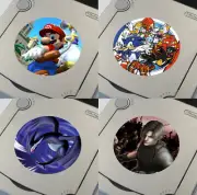 Custom Nintendo GameCube Console Jewel Stickers - 100+ Designs - You Pick!