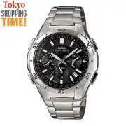 CASIO WAVE CEPTOR WVQ-M410DE-1A2JF Solar Atomic Radio Analog Chrono Men`s Watch