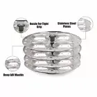 Handmade Stainless Steel Idli Maker 4 Rack Cooker Idli Stand Kitchen Appliances