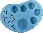 Makeup Mixing Palette | Eyelash Perm and Brow Lamination Container,Multifunction Silicone Tray Plate with Tool Holder, Easy to Clean Lash Lift Accessories Tint Mixing Tool for Home Travel