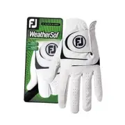Men's WeatherSof Prior Generation Golf Glove Medium White Left