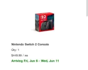 ✨ ⭐ Nintendo Switch 2 Console PRE-ORDER Pre sale CONFIRMED ✨