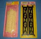 Lot 2 Vintage ATLAS HO SCALE Pier Girder #82-100 & Picket Fence & Gate #776-100!