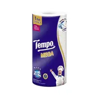 在飛比找鮮拾優惠-【Tempo】極吸萬用三層廚房紙巾Mega(捲筒式)88張x