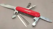 Nos Vintage Victorinox Rado Swiss Army Knife Tourist Victoria 83mm