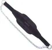 Weighted Dip Belt Chin Up Belt with Chain Muscle Training Pull Up Belt Waist...