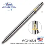 FISHER SPACE PEN 銀色筆身太空梭徽章筆夾太空筆 #CH4SH