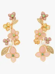 Pastel Petals Linear Earrings