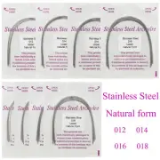 Dental Orthodontic Stainless Steel Arch Wire Natural Arcos De Ortodoncia Round