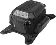 Motorcycle Tank Bag New Universal Waterproof 15L-18L Fits Most Enduro/Dual Sport/Adv Motorbike EVA Hardshell Backpack(Matte Black)