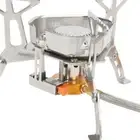 Portable Backpacking Stove Portable Foldable Non Slip Outdoor Camping Windp UT