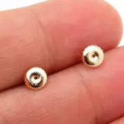 3-Pairs (6x) Replacement Screw on Screw Off Earnuts Earrings Backs 14K Yellow Go