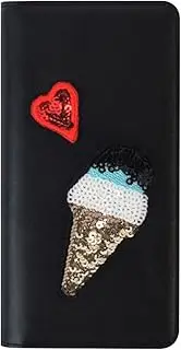GAZE iPhone SE (3rd Generation/2022) Case Cover Spangle Icecream Notebook Type Genuine Leather iPhone Cover iPhone SE (2nd Generation) / 8/7 [Domestic Genuine Product]