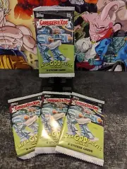 2023 Topps GPK InterGOOlactic Mayhem Sticker Card Packs - 4 Pack Bundle