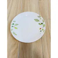 在飛比找蝦皮購物優惠-美國製康寧 CORELLE 綠色花園超輕強化玻璃盤Corni