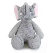 Frankie & Friends Elephant Plush Soft Toy 25cm Stuffed Animal by Korimco