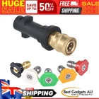 Pressure Washer Adapter with 5 Power Nozzle Tips for Karcher K2 K3 K4 K5 K6 K...