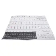 Piano Stickers Beginner Keyboard Sheet Music Removable Notes Labels